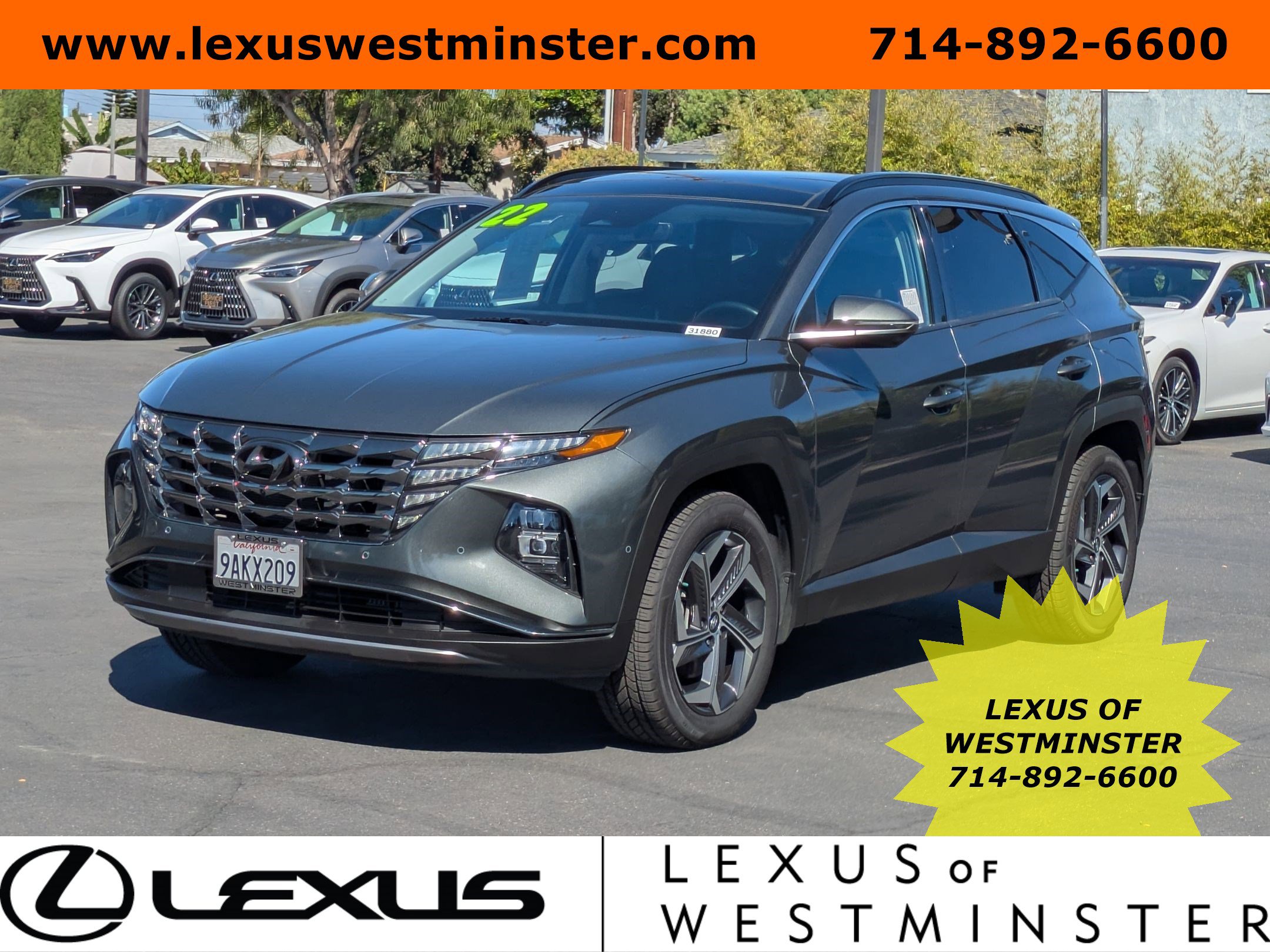 Used 2022 Hyundai Tucson Limited w/ Cargo Package