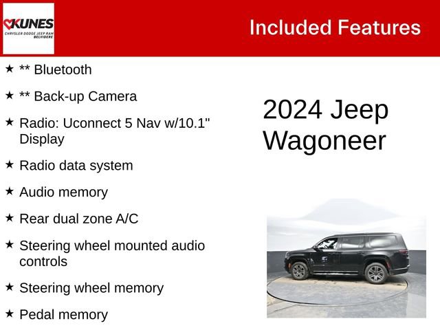 Used 2024 Jeep Wagoneer Series II AWD/4WD image 3