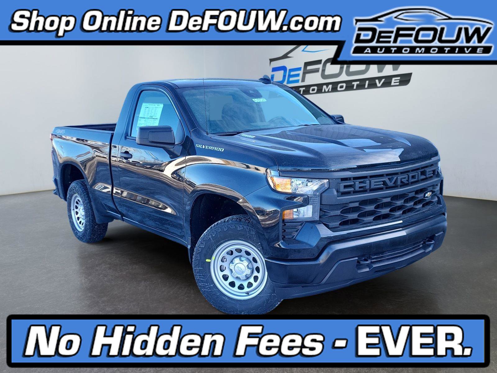 New 2026 Chevrolet Silverado 1500 W/T w/ WT Value Package AWD/4WD image 1