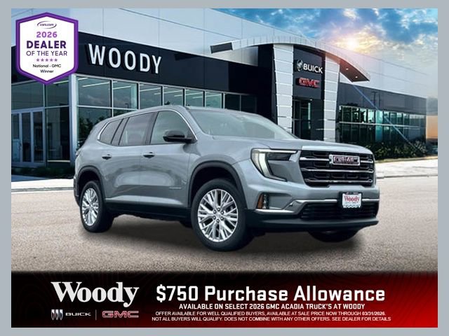New 2026 GMC Acadia Elevation AWD/4WD image 1