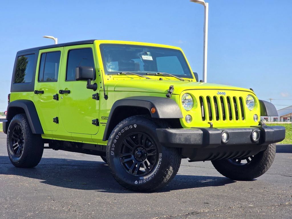Used 2016 Jeep Wrangler Unlimited Sport w/ Quick Order Package 24S AWD/4WD 360° Tour