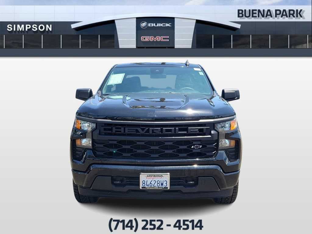 Used 2024 Chevrolet Silverado 1500 Custom w/ LPO, Dark Essentials Package AWD/4WD image 3