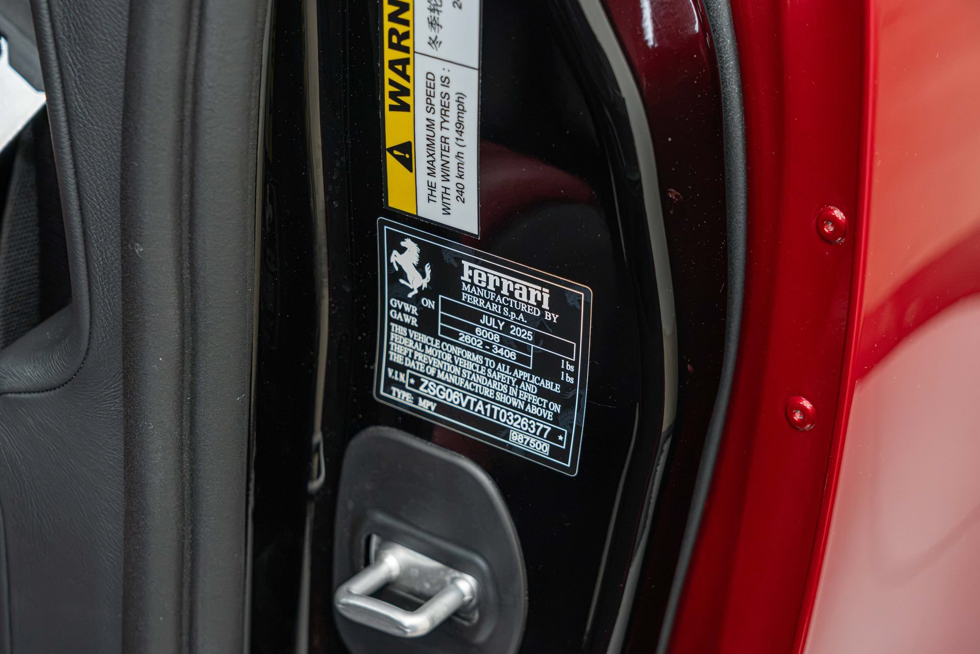 Certified 2026 Ferrari Purosangue AWD/4WD image 33