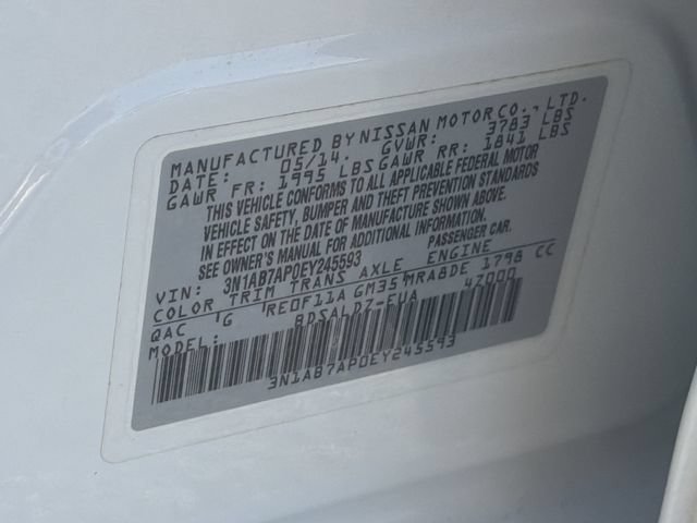 Used 2014 Nissan Sentra SV FWD image 33