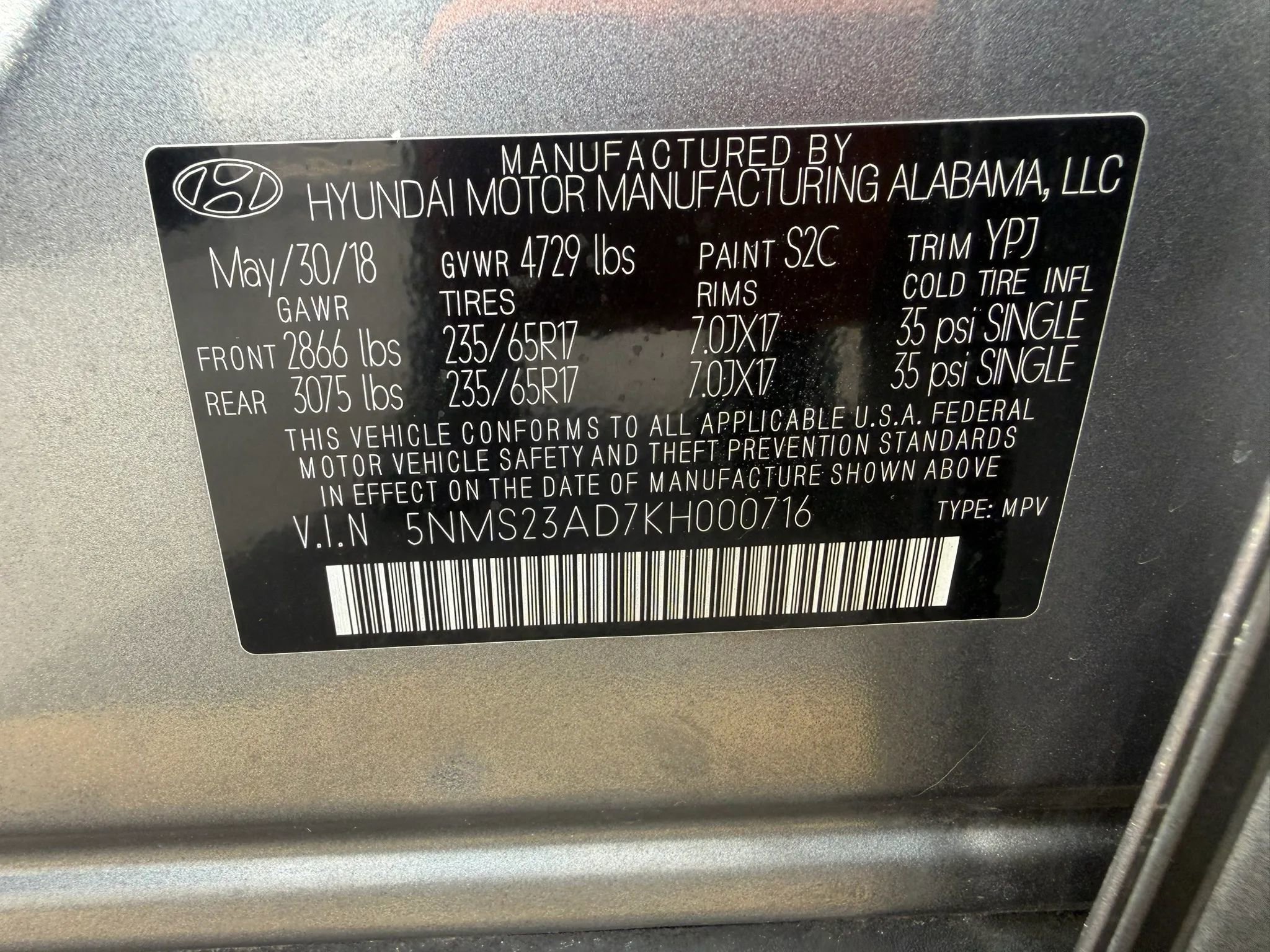 Used 2019 Hyundai Santa Fe SE FWD image 25