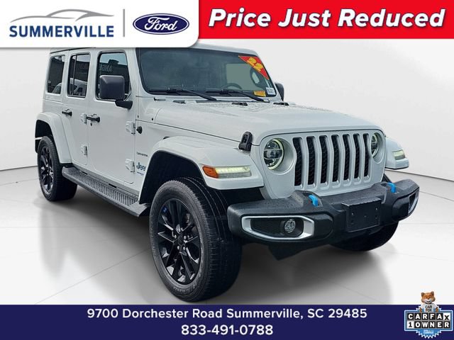 Used 2022 Jeep Wrangler Unlimited Sahara w/ Cold Weather Group AWD/4WD 360° Tour
