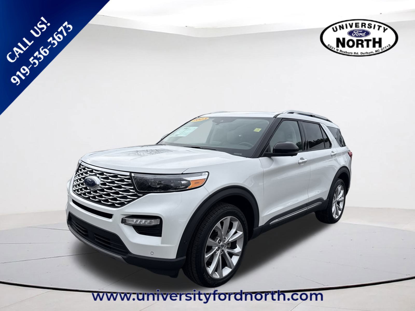 Used 2023 Ford Explorer Platinum w/ Technology Package image 3
