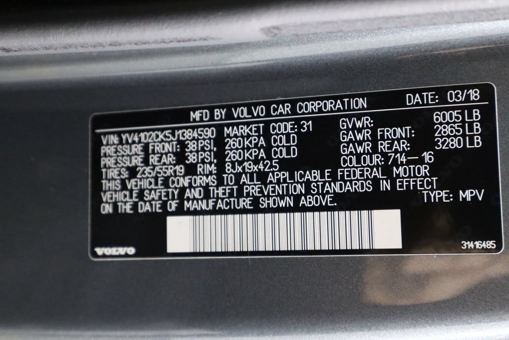 Used 2018 Volvo XC90 T5 Momentum w/ Convenience Package FWD image 36