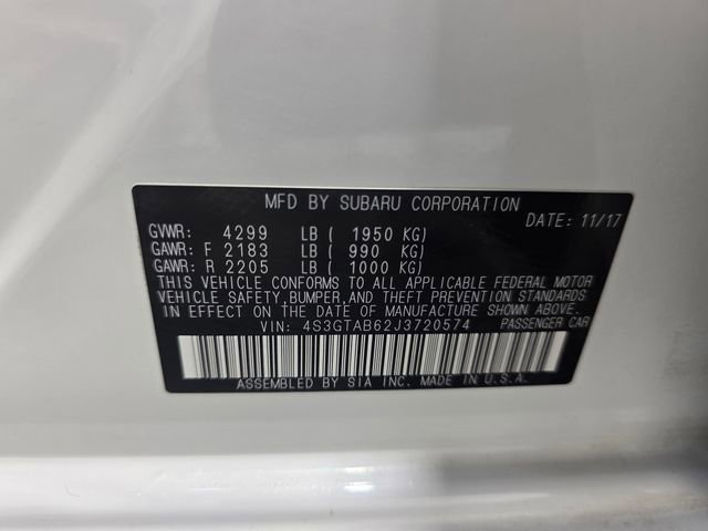 Used 2018 Subaru Impreza 2.0i Premium image 38