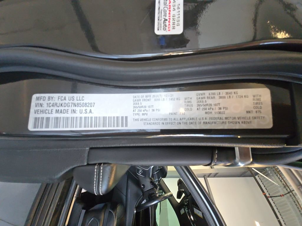Used 2022 Jeep Grand Cherokee L Overland AWD/4WD image 31