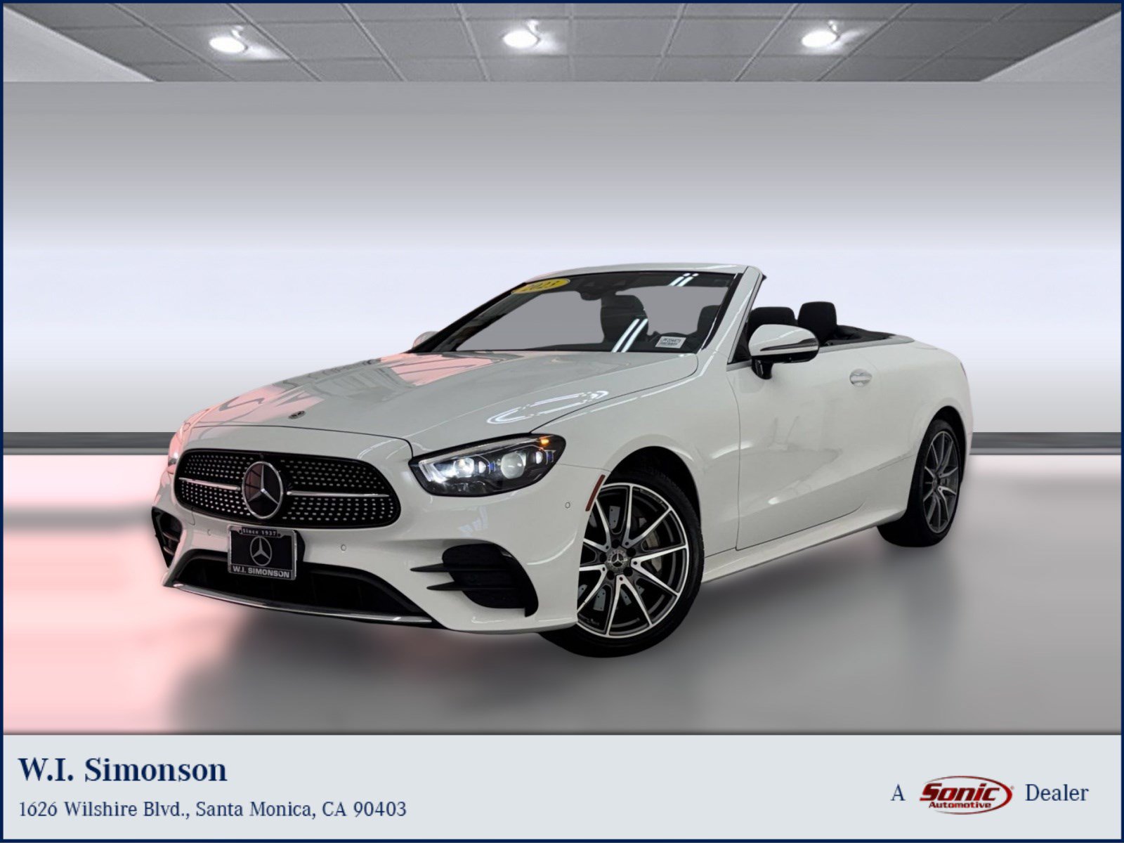 Certified 2023 Mercedes-Benz E 450 4MATIC Cabriolet image 1