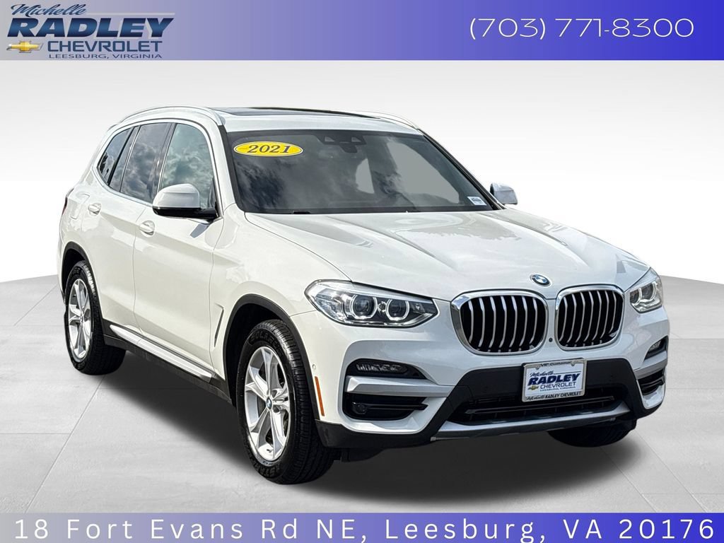 Used 2021 BMW X3 xDrive30i w/ Convenience Package AWD/4WD image 8