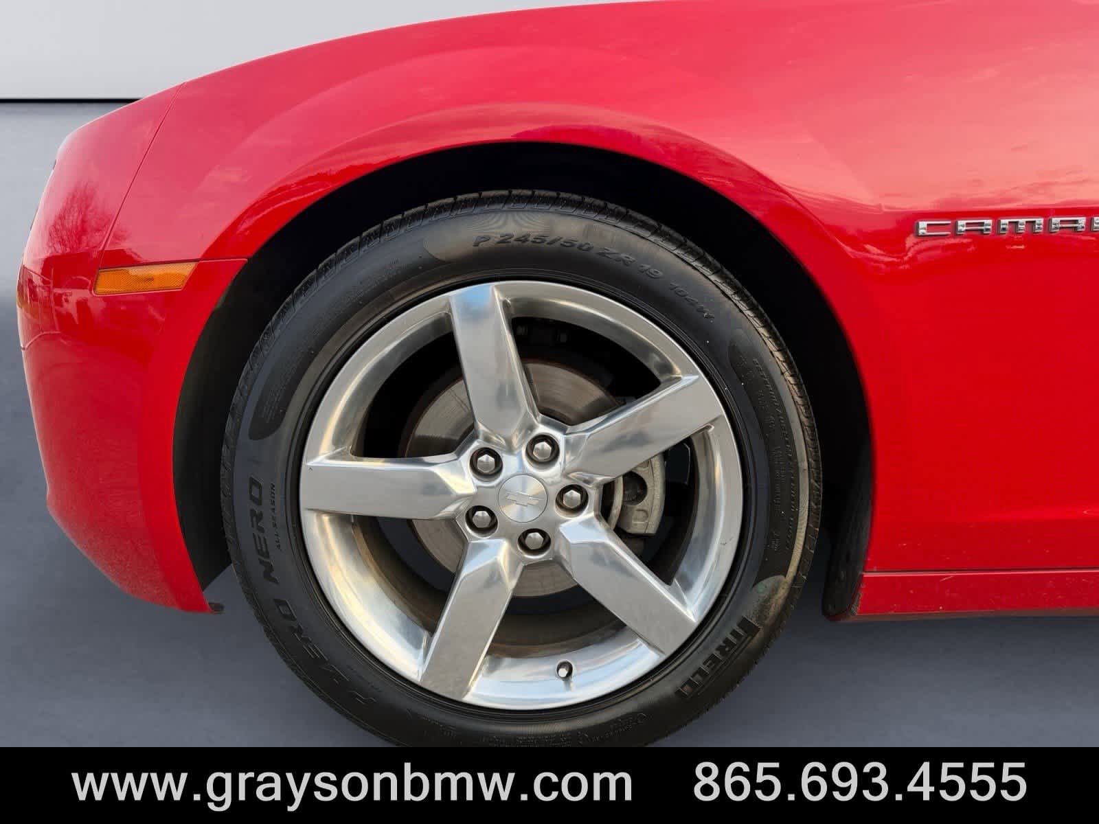 Used 2013 Chevrolet Camaro LT w/ White Rally Stripe Package image 9