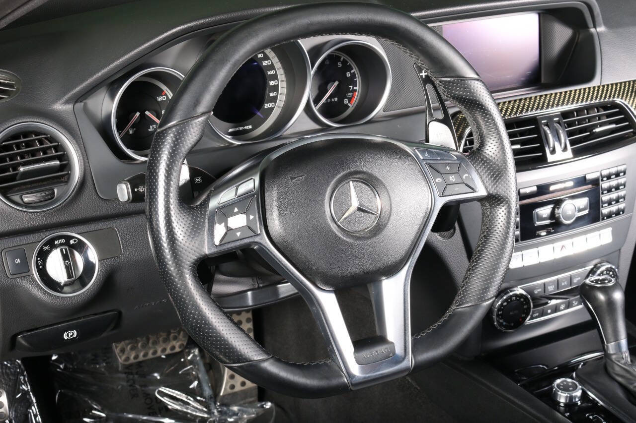 Used 2013 Mercedes-Benz C 63 AMG Coupe w/ Multimedia Pkg image 35