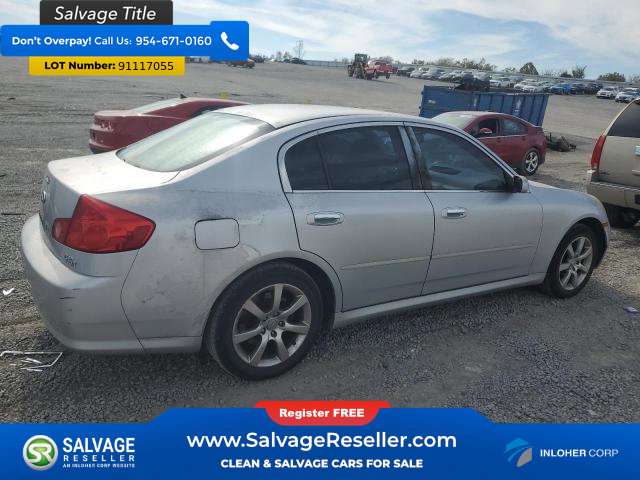 Used 2006 INFINITI G35 x Sedan w/ (P03) Premium Pkg C AWD/4WD image 4