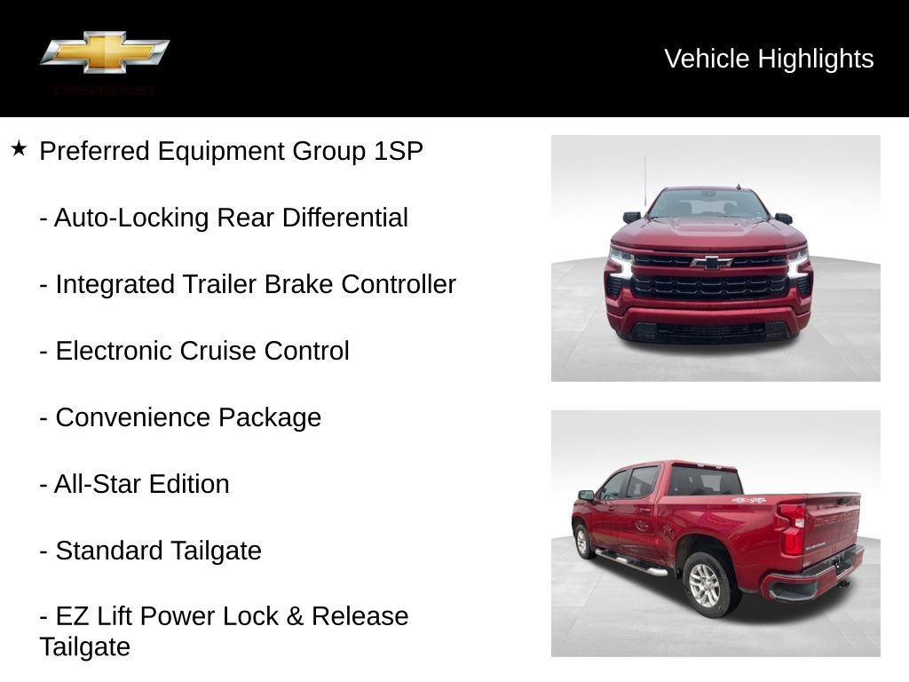 Used 2025 Chevrolet Silverado 1500 RST w/ Protection Package AWD/4WD image 20