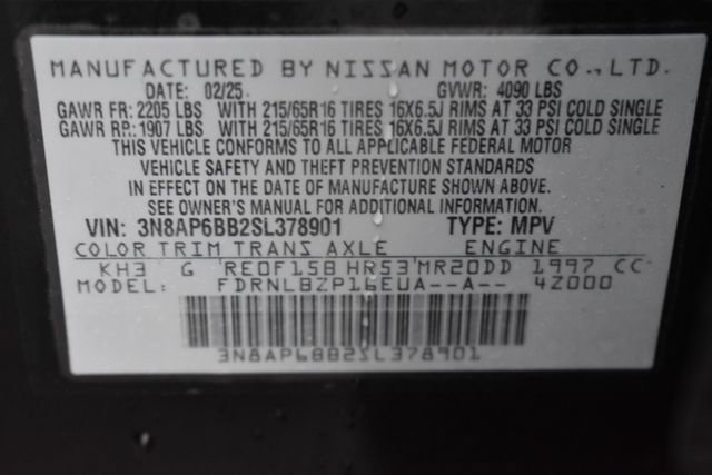 Used 2025 Nissan Kicks S image 33