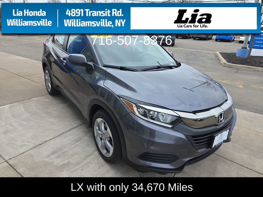 Certified 2021 Honda HR-V LX