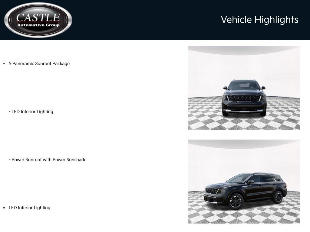 Used 2026 Kia Sorento S w/ S Panoramic Sunroof Package FWD image 3