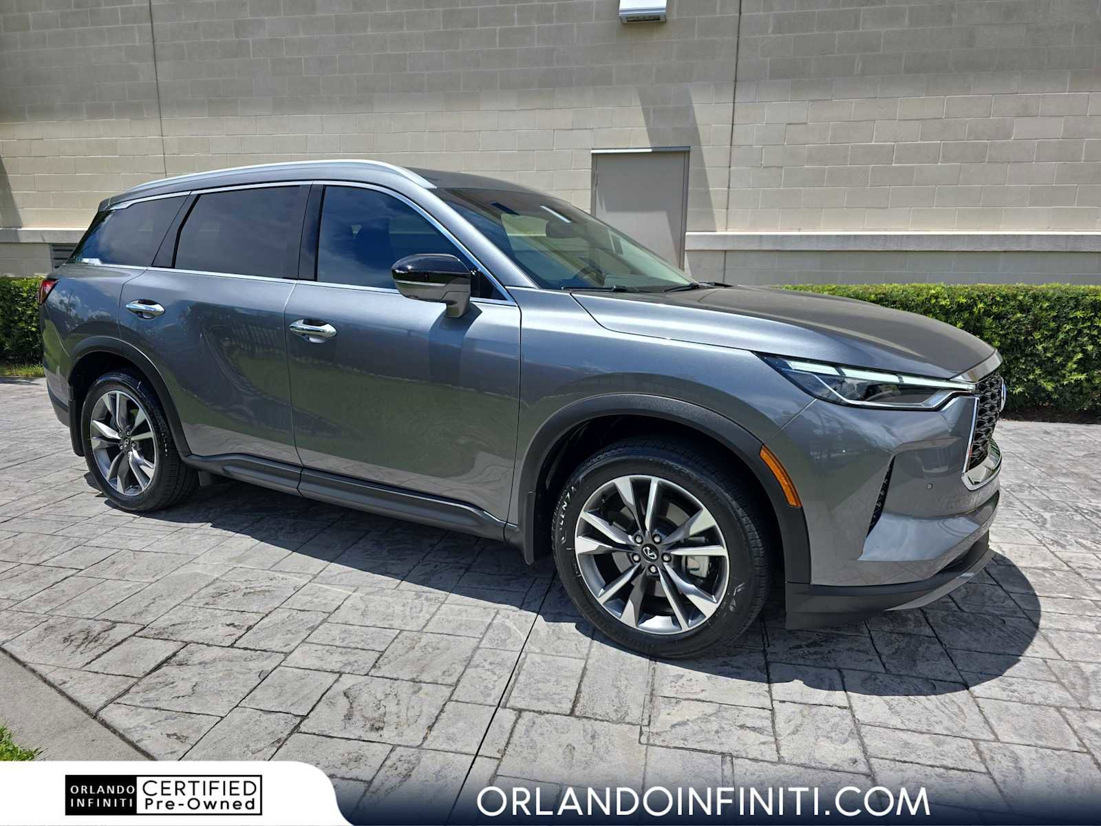 Certified 2022 INFINITI QX60 Luxe w/ Cargo Package