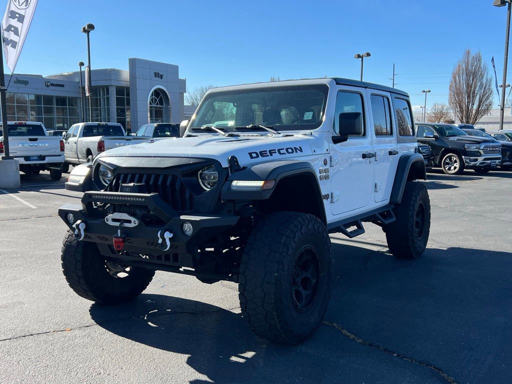 Used 2021 Jeep Wrangler Unlimited Rubicon w/ LED Lighting Group AWD/4WD image 4