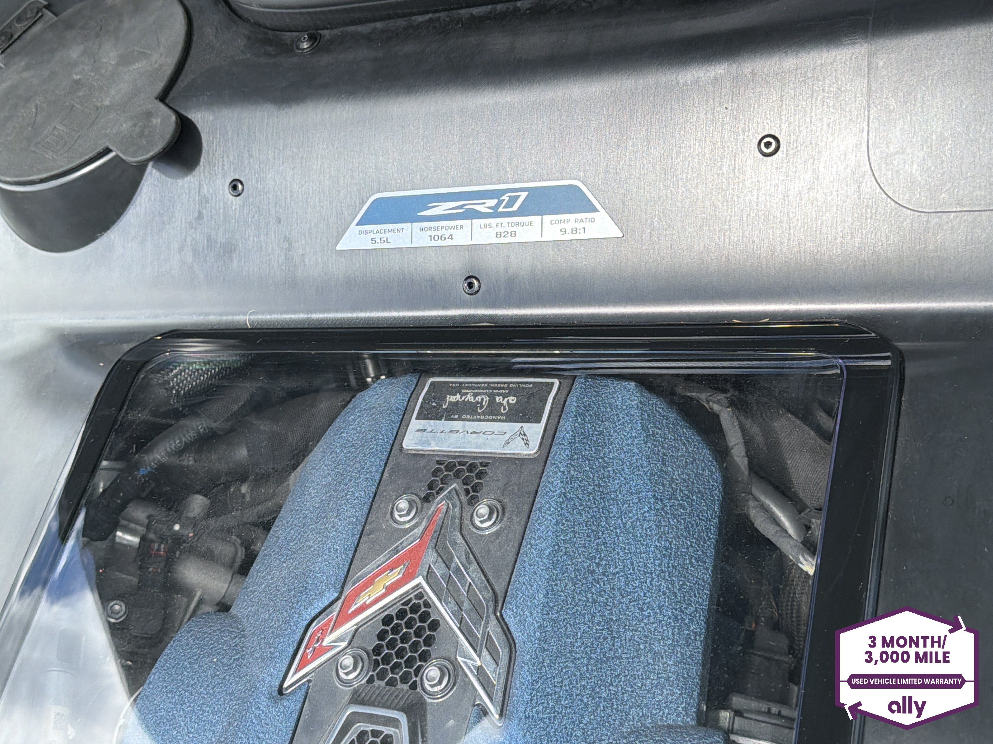Used 2025 Chevrolet Corvette ZR1 w/ Stealth Interior Trim Package RWD image 13