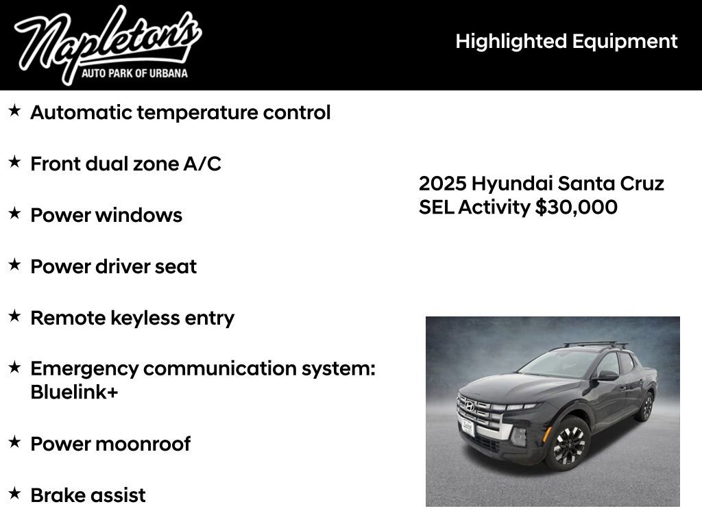 Used 2025 Hyundai Santa Cruz SEL image 5