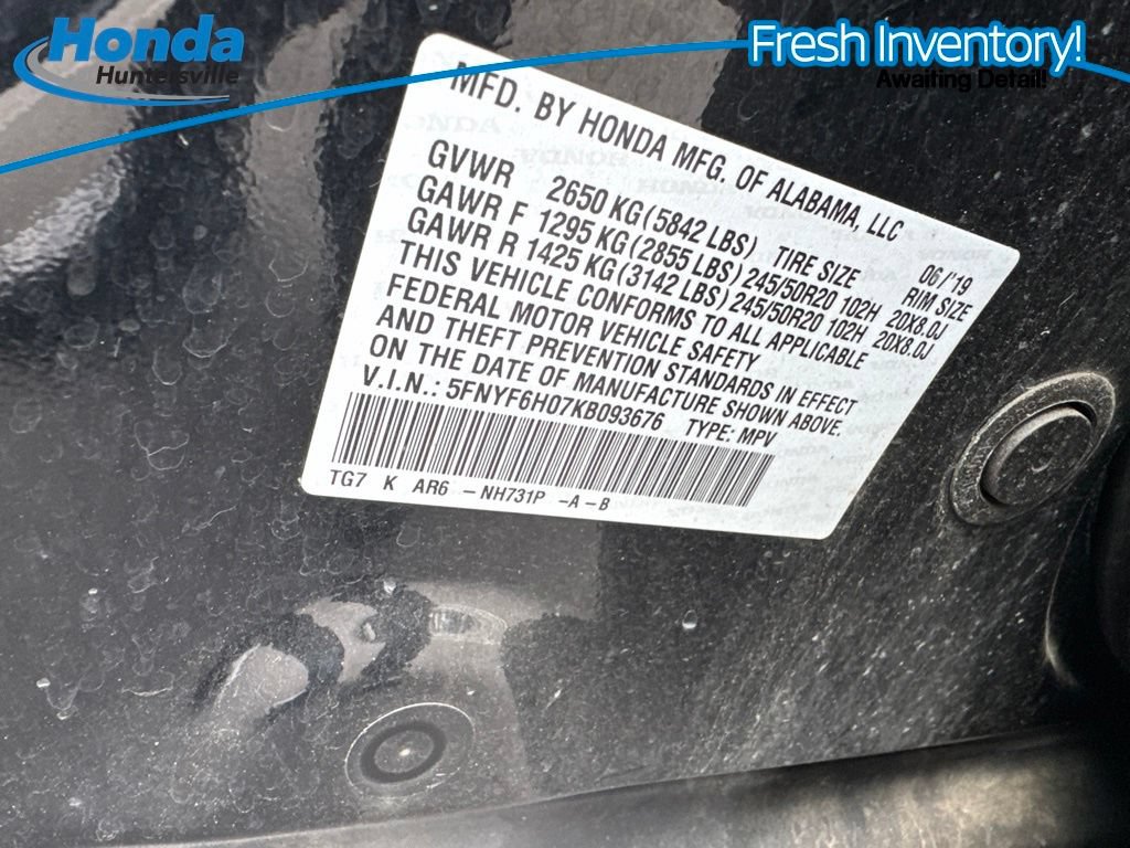 Used 2019 Honda Pilot Elite image 14