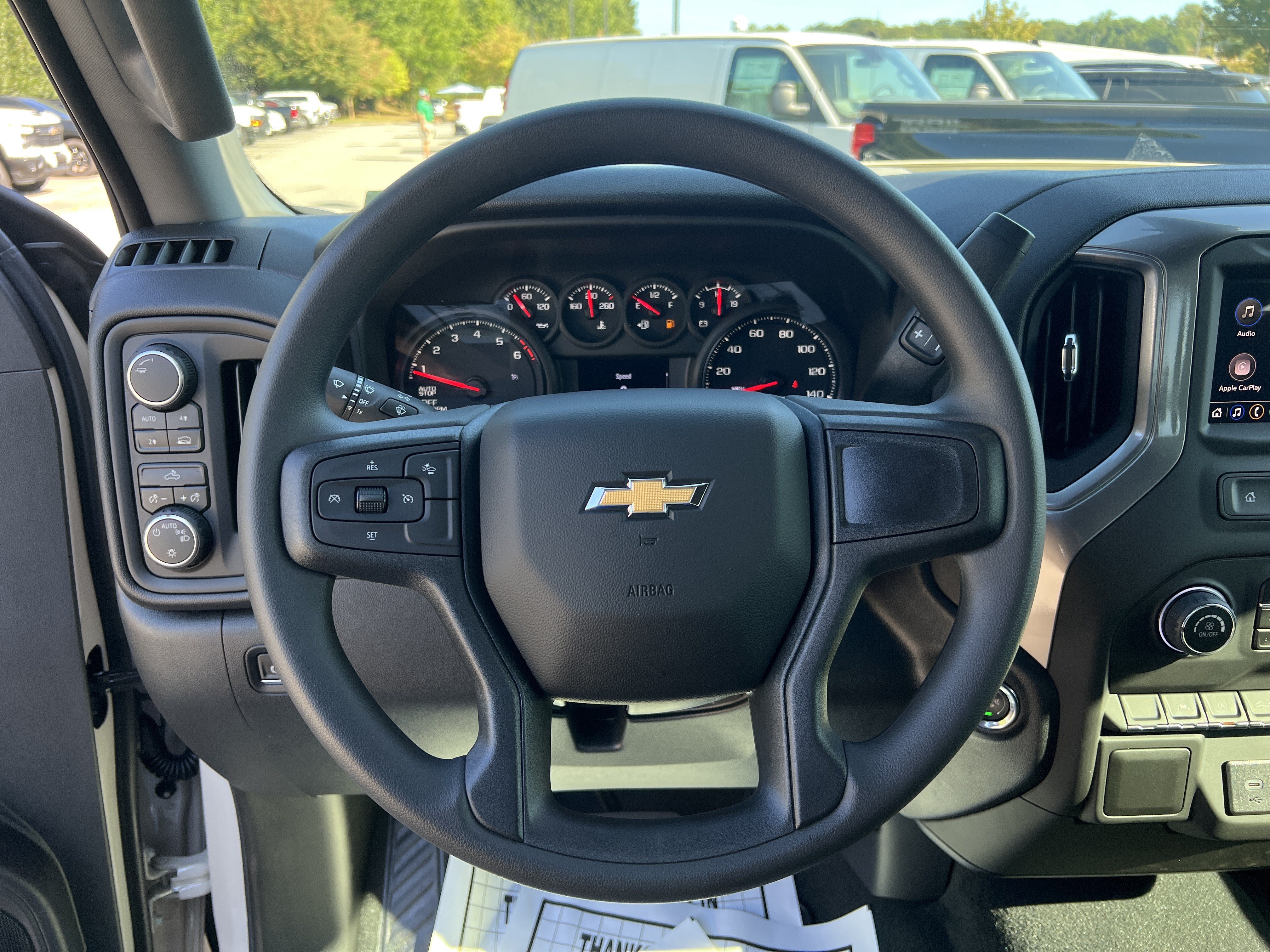 New 2026 Chevrolet Silverado 1500 Custom w/ Turbomax Blackout Package AWD/4WD image 19