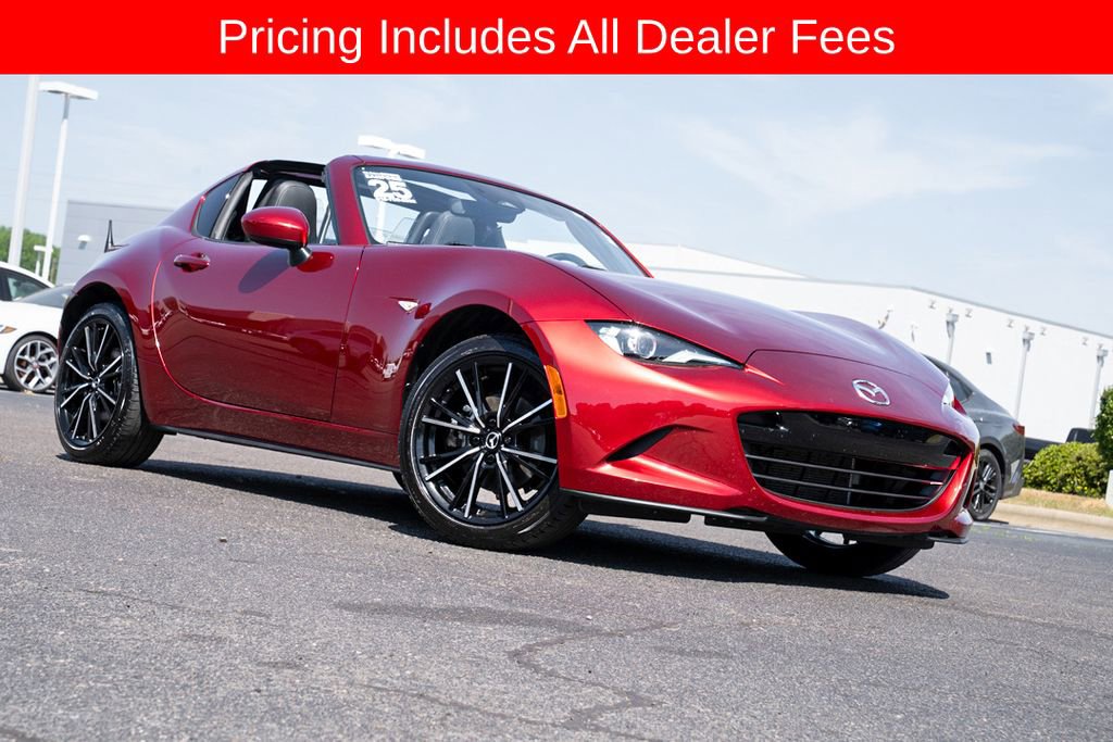 Used 2025 MAZDA MX-5 Miata RF Grand Touring w/ Weather Package RWD image 2