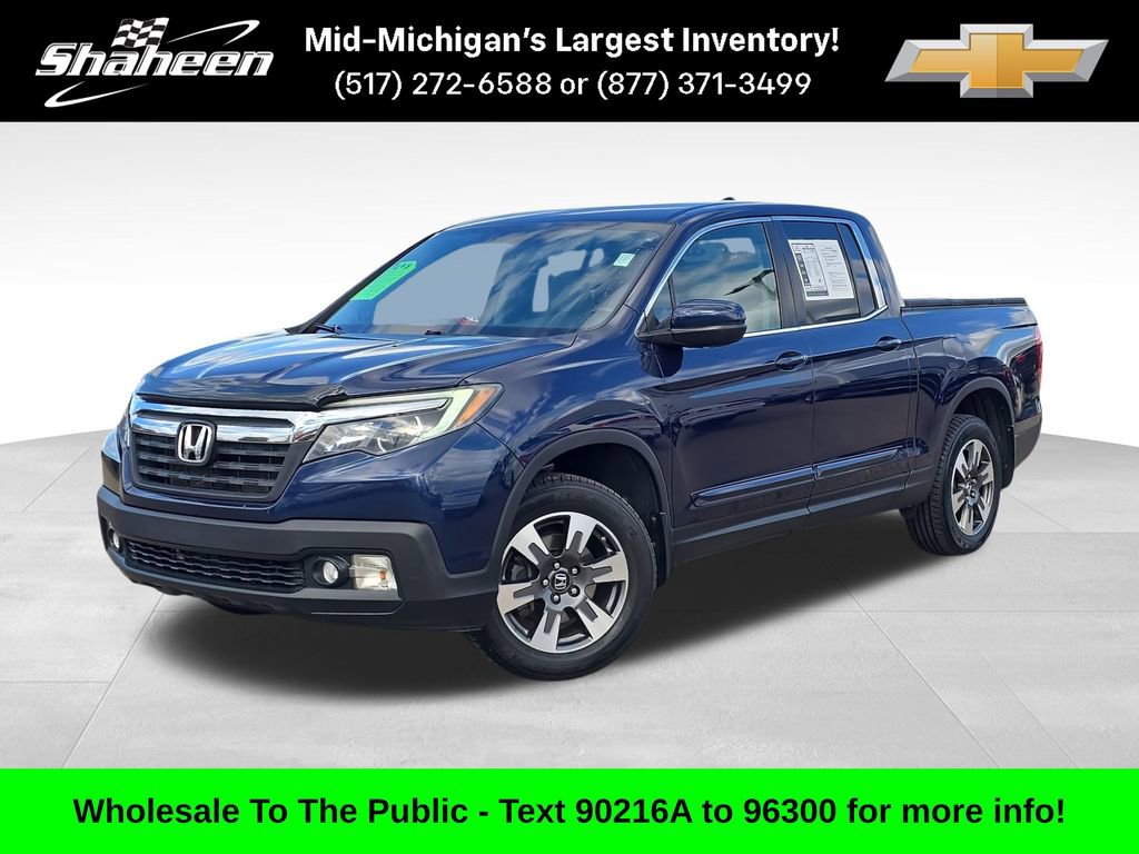 Used 2017 Honda Ridgeline RTL-T