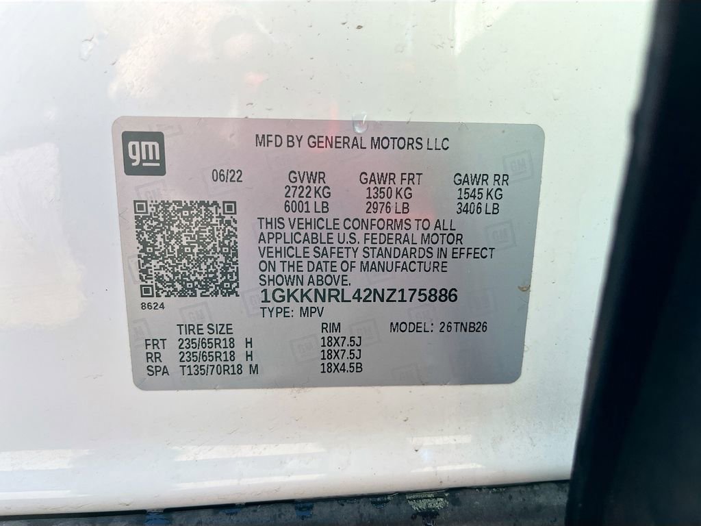 Used 2022 GMC Acadia SLE image 31