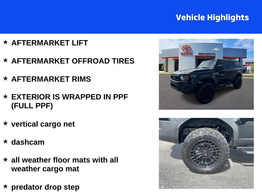 Used 2025 Toyota Land Cruiser 1958 AWD/4WD image 4