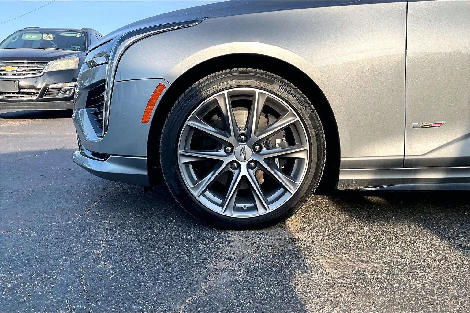 Certified 2025 Cadillac CT4 V w/ Navigation Package AWD/4WD image 2