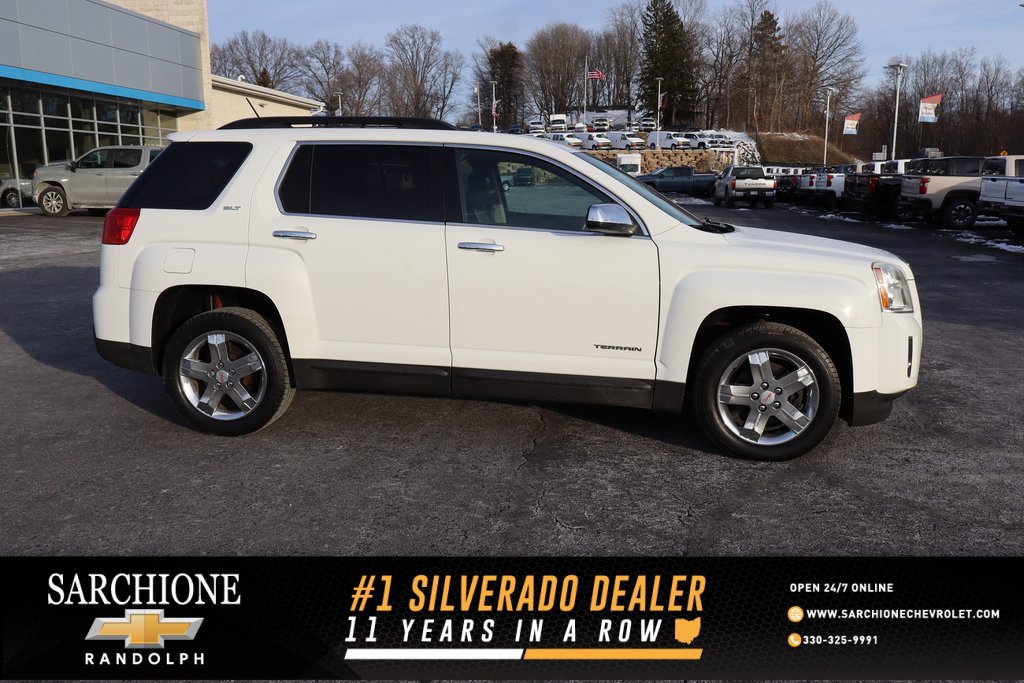 Used 2013 GMC Terrain SLT w/ LPO, Chrome Package image 1