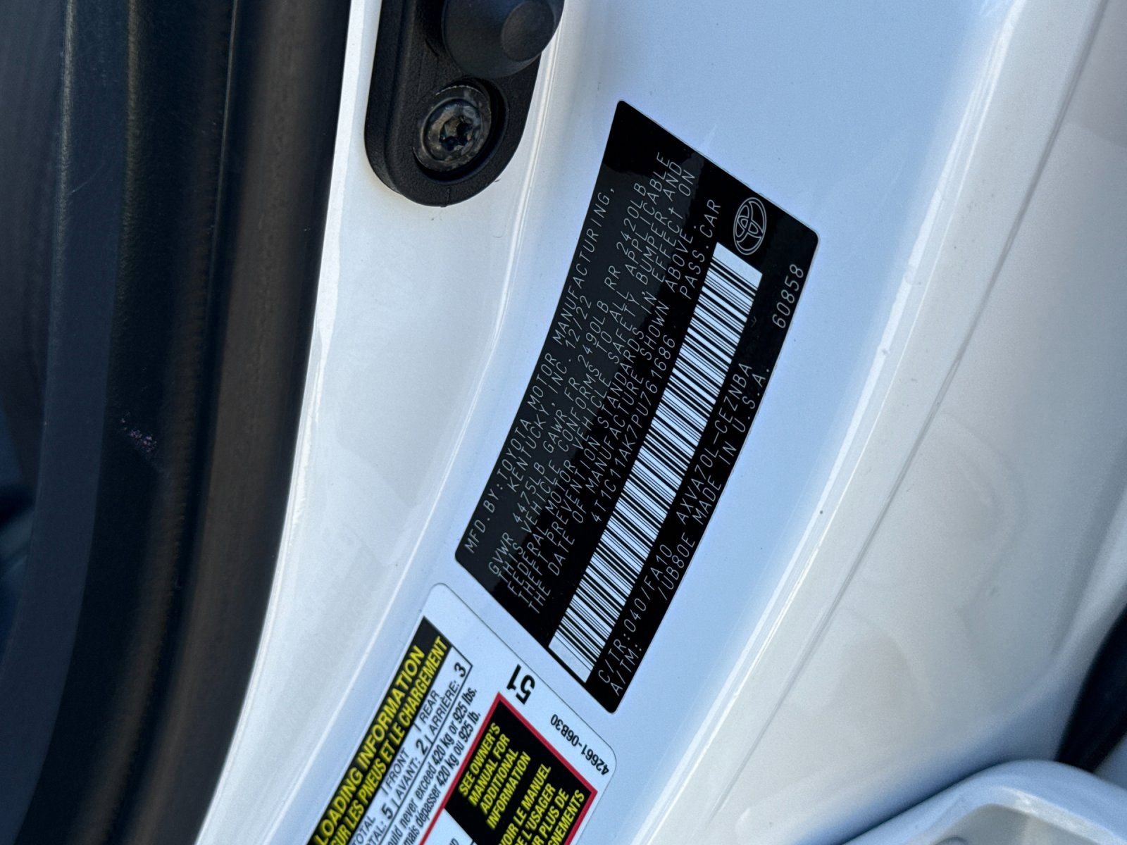 Used 2023 Toyota Camry LE FWD image 25