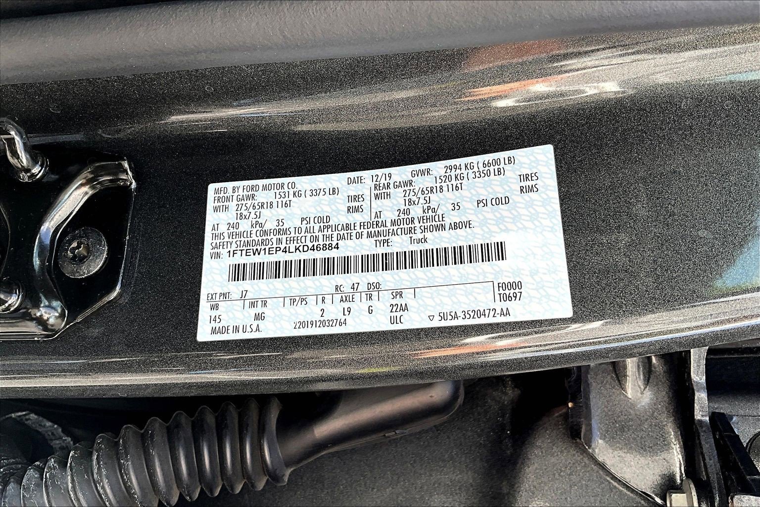 Used 2020 Ford F150 XLT w/ Equipment Group 301A Mid AWD/4WD image 20