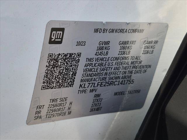 Used 2024 Chevrolet Trax LS w/ Driver Confidence Package FWD image 25