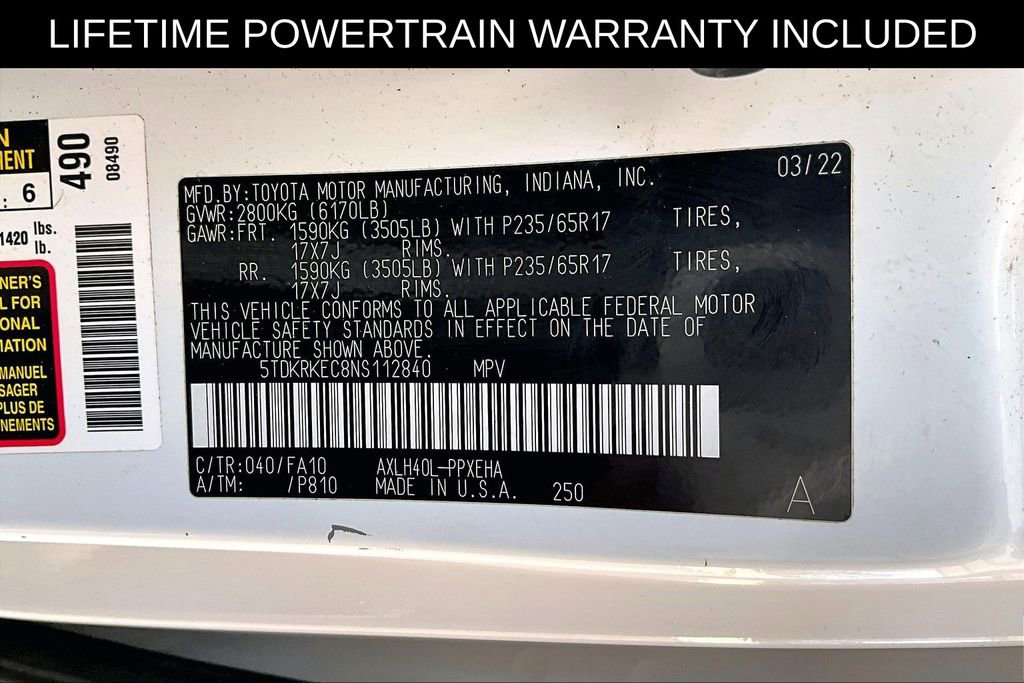 Used 2022 Toyota Sienna LE image 30