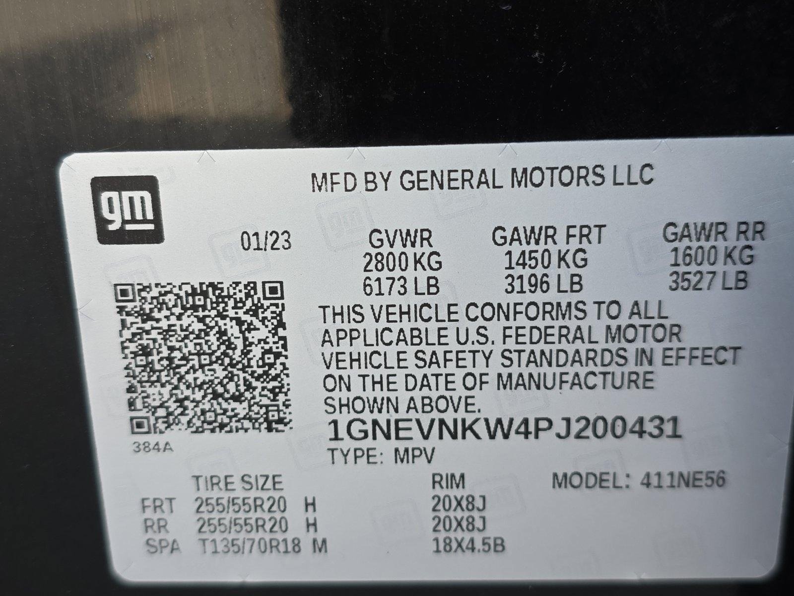 Used 2023 Chevrolet Traverse High Country AWD/4WD image 40