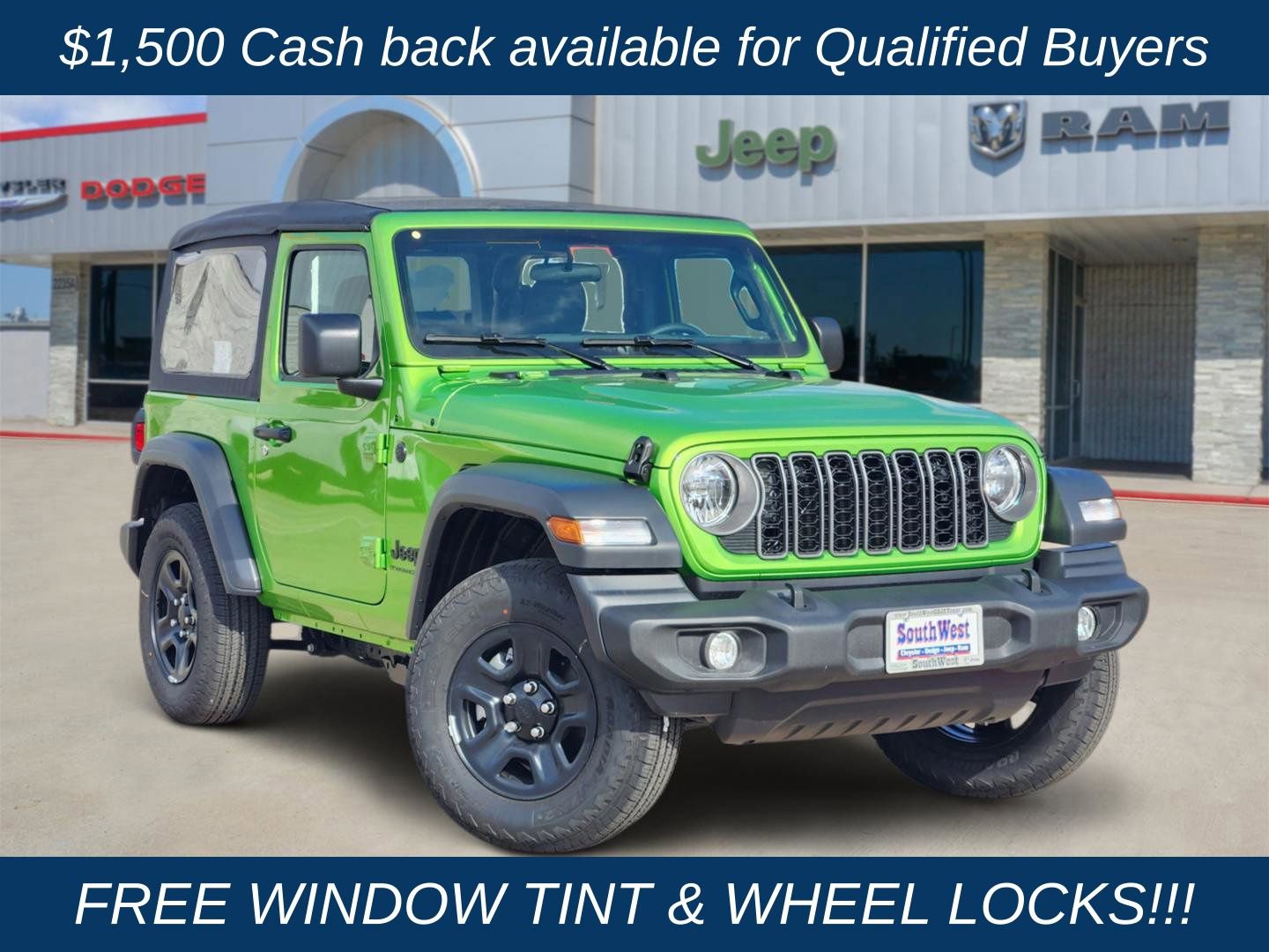 New 2026 Jeep Wrangler Sport