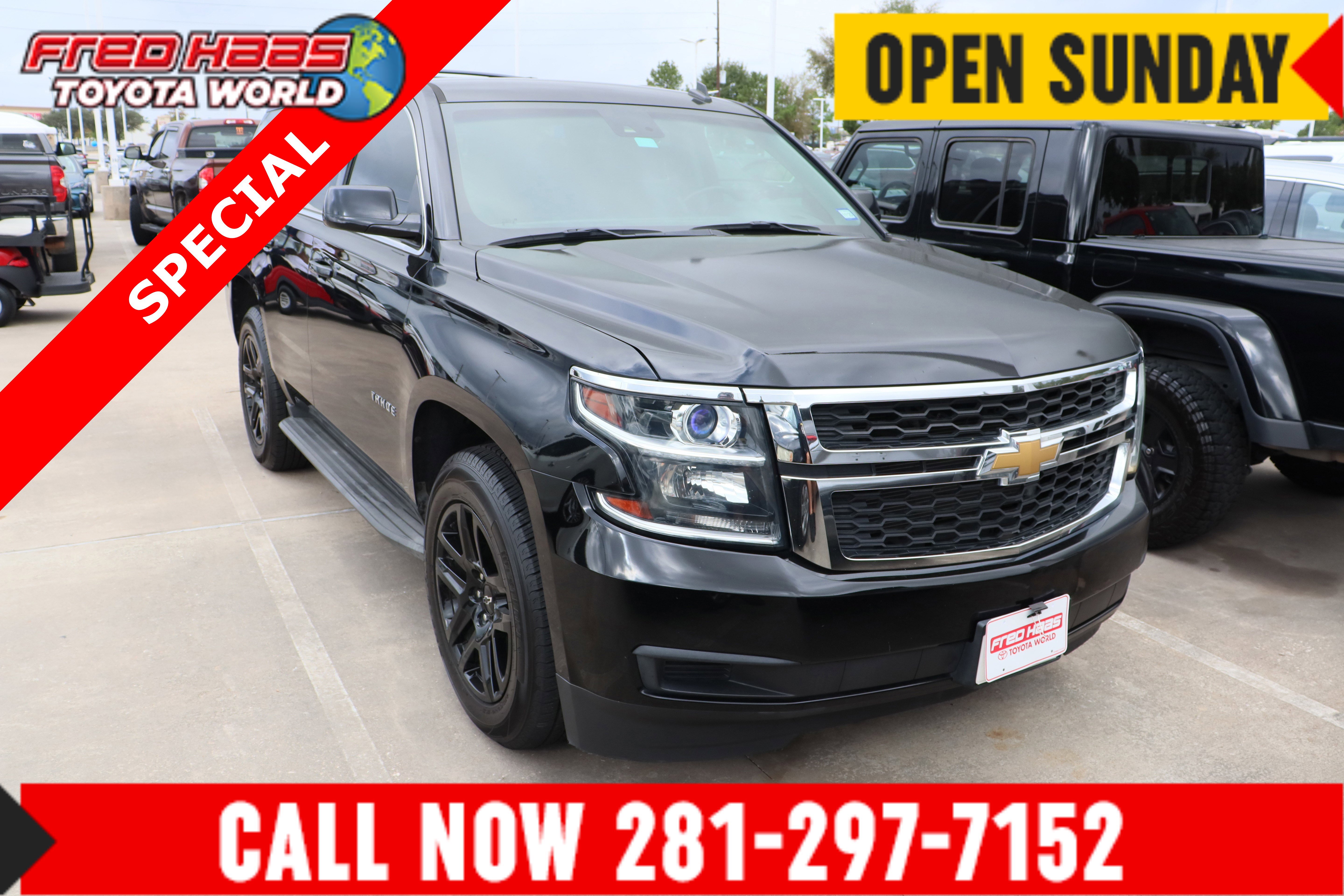 Used 2015 Chevrolet Tahoe LT w/ Max Trailering Package