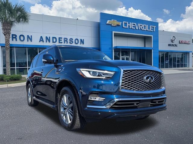 Used 2023 INFINITI QX80 Luxe w/ Cargo Package RWD image 1