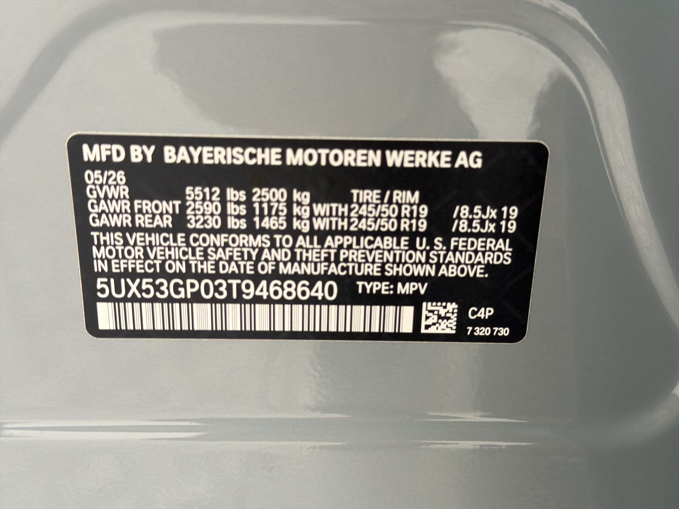 New 2026 BMW X3 xDrive30i w/ M Sport Package AWD/4WD image 21