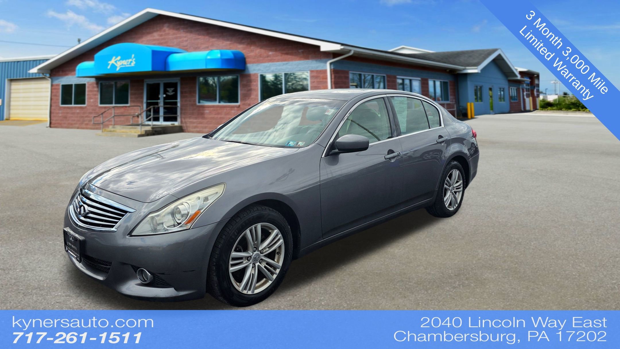 Used 2012 INFINITI G37 x w/ Premium Pkg