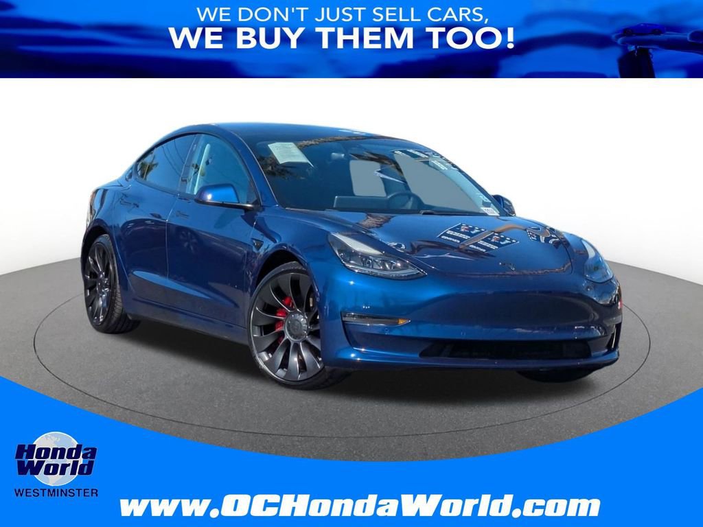 Used 2021 Tesla Model 3 Performance