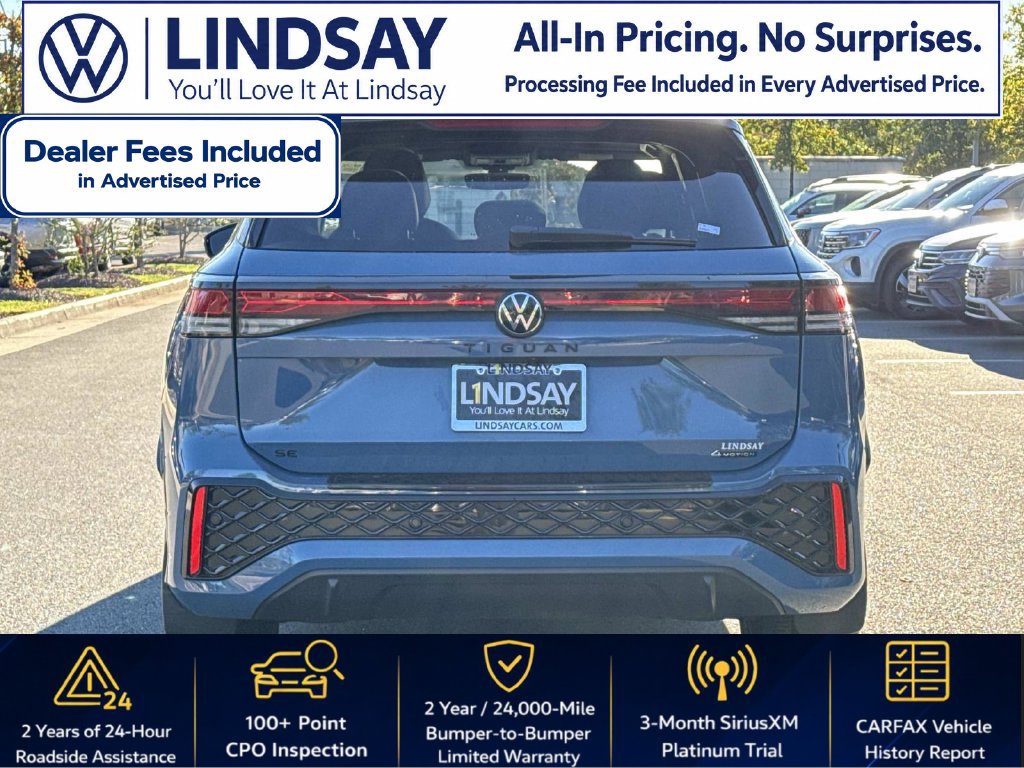 Certified 2025 Volkswagen Tiguan SE R-Line AWD/4WD image 4