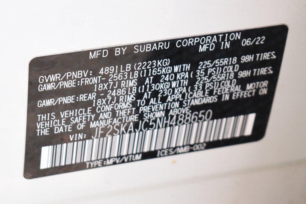 Used 2022 Subaru Forester Sport w/ Popular Package #3 image 53