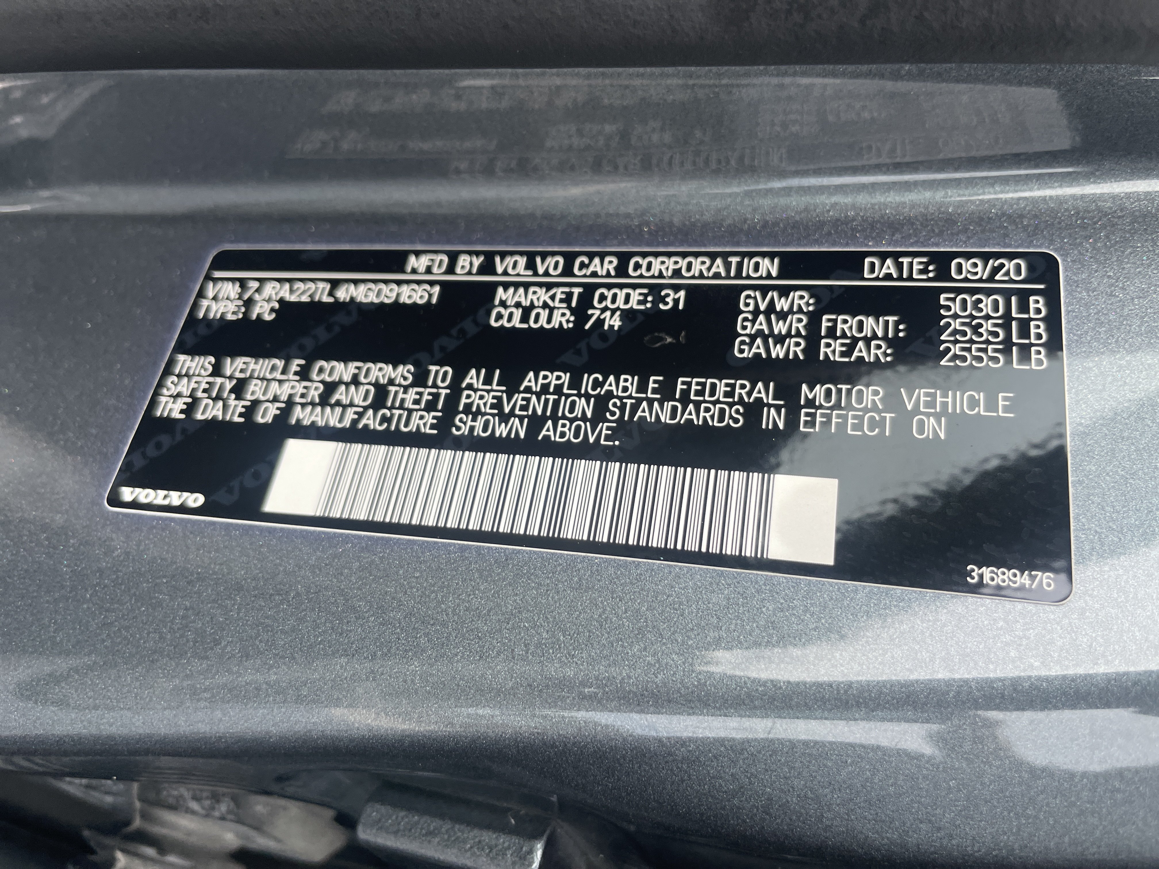 Used 2021 Volvo S60 T6 Inscription AWD/4WD image 34