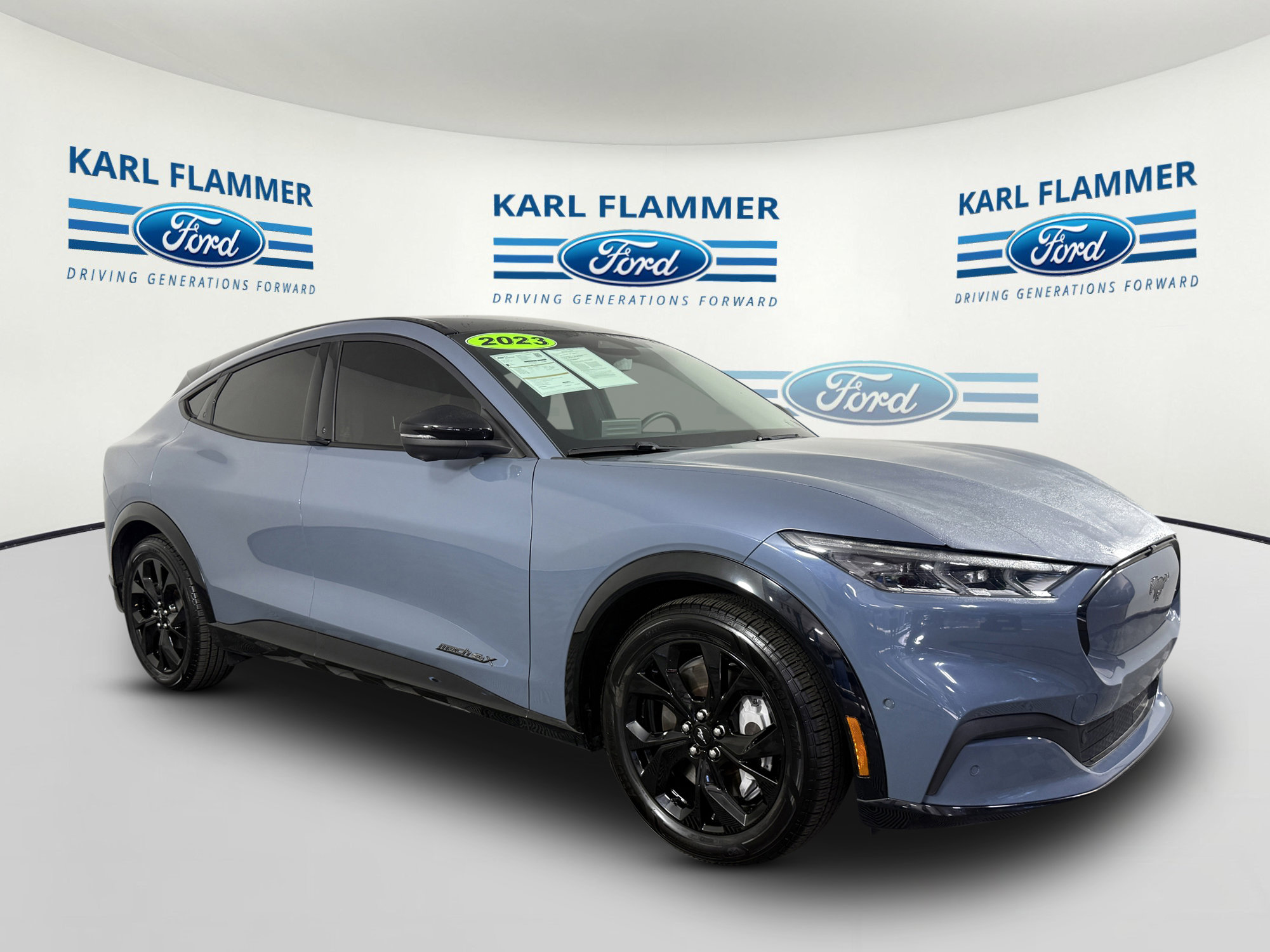 Certified 2023 Ford Mustang Mach-E Premium w/ Mustang Nite Pony Package AWD/4WD image 1